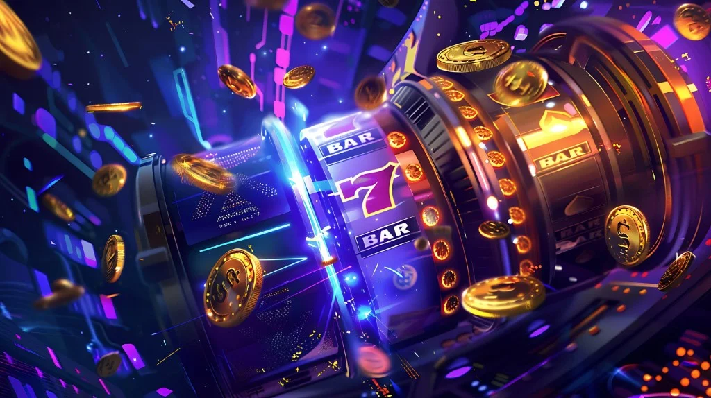PHDream Casino Platform - Digital Slot Machine with Golden Coins
