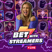 Bet with Streamers - Ezugi Live Casino Game