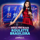 Mega Fire Blaze Roleta Brasileira Live - Playtech Live Casino Game