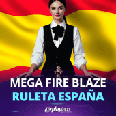 Mega Fire Blaze Ruleta España - Playtech Live Casino Game