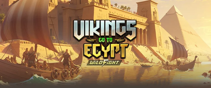 Vikings Go To Egypt Wild Fight™ by Yggdrasil